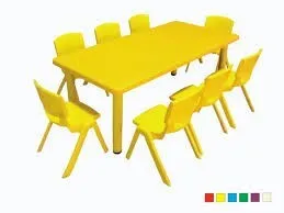 table rectangulaire importation crèche