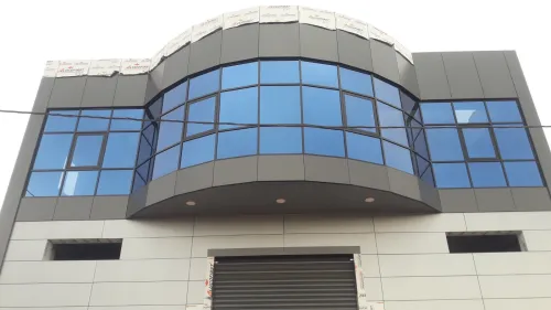 Revêtement de Façade en alucobond mur rudo