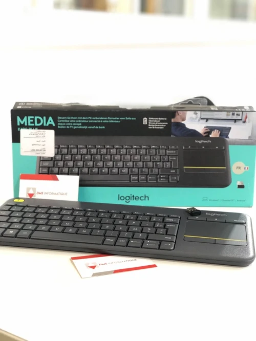 Clavier logitech MEDIA K400 Plus