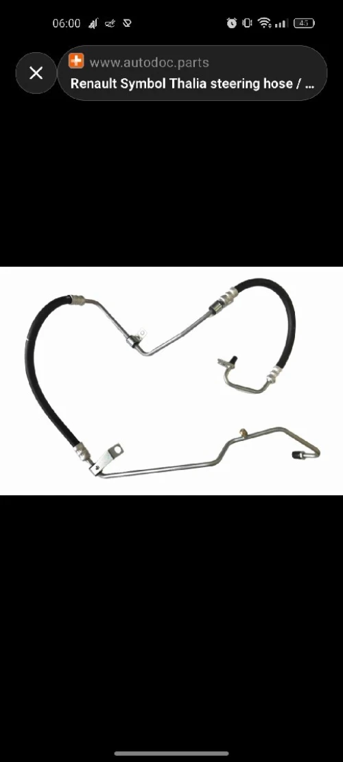 Flexible d' origine Renault sympol 2 Logan Sandero moteur essence 1.216v