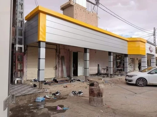 Mûr rideau alucobond 
