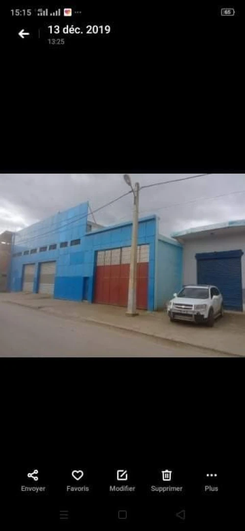 Location Hangar - Usine Guelma Belkheir