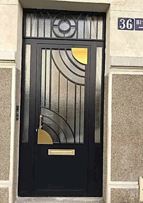 Porte blindée 