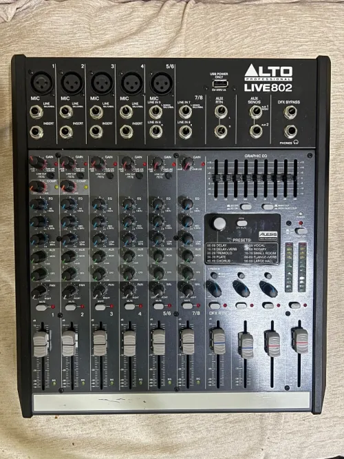 Table de mixage Alto Live 802