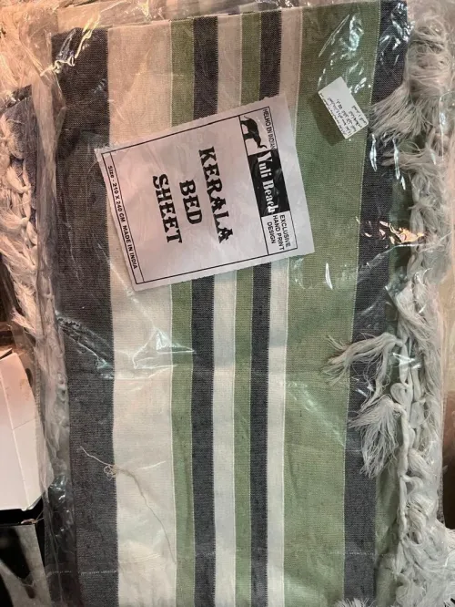 Jeté de lit made India100% Cotton