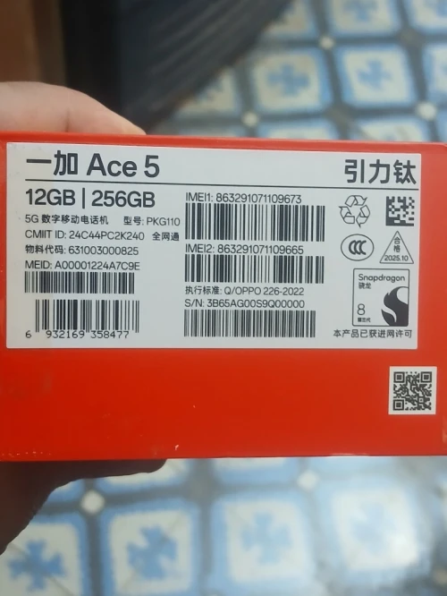 ONE PLUS Ace  R13