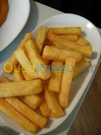 production des frites