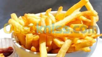 production des frites