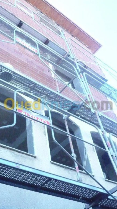 enduit de façade. monocouche.