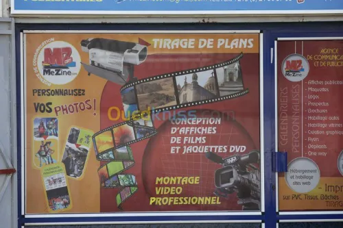 publicités et impression