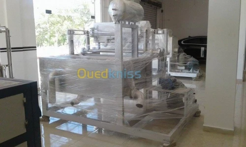 Ligne de production de plateaux d'œuf