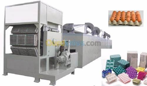 Ligne de production de plateaux d'œuf