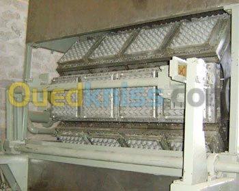 Ligne de production de plateaux d'œuf