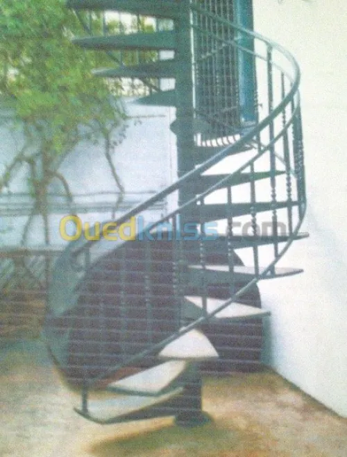 Pose d'escalier et rampe sur mesure