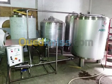 Cuve inox et Process