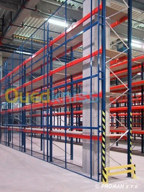 Cloison Industrielle grillagée 