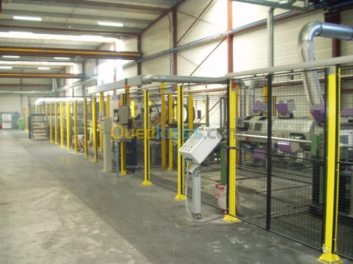 Cloison Industrielle grillagée 