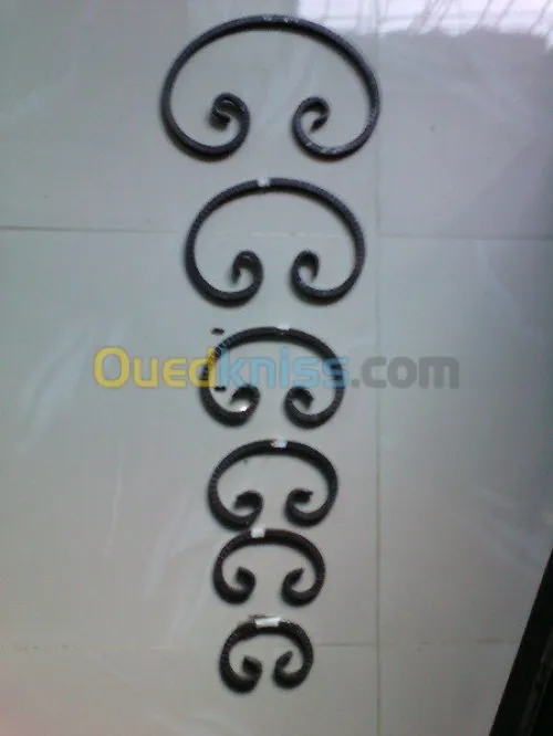 fabrication de fer forgé