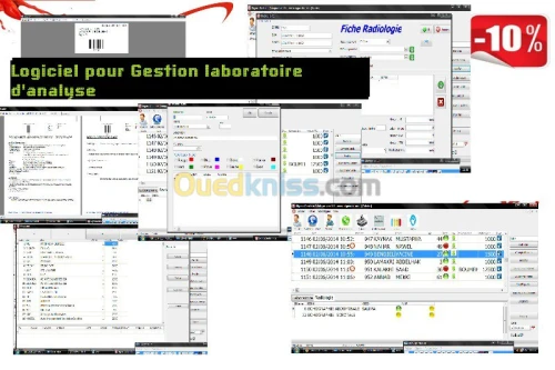 logiciel pour laboratoire d'analyse
