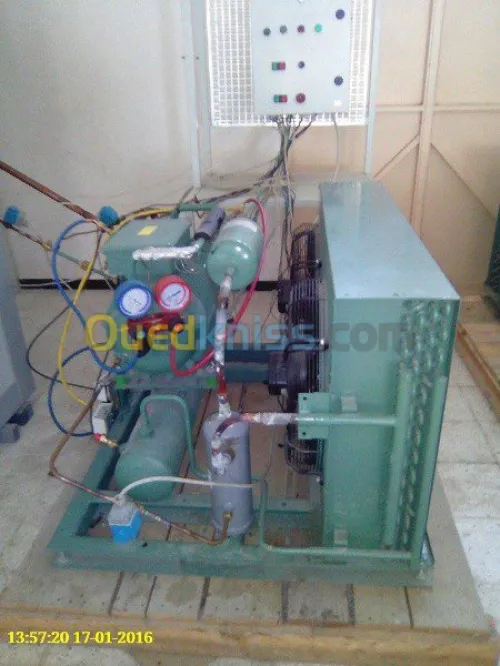 installation : chambre froid  