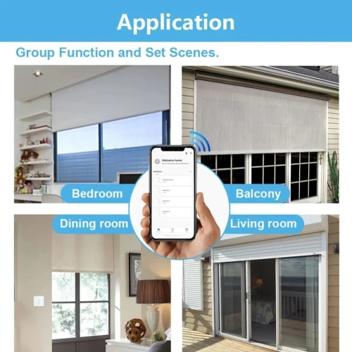 Interrupteur volet roulant smart wifi avec télécommande