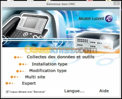 programation standard  Alcatel