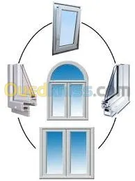 menuiserie PVC et aluminiume 