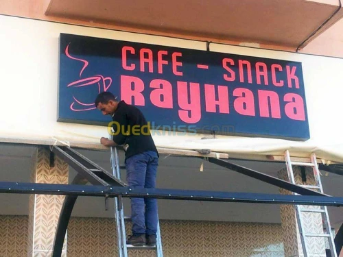 enseignes lumineuses et led