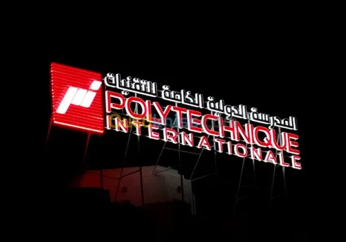 enseignes lumineuses et led