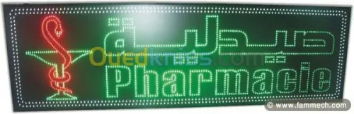 enseignes lumineuses et led