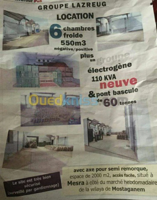 Location Chambres Froides 