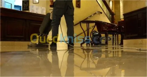 Ponçage carrelage / rénovation sol