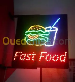 Enseignes Lumineuses à base de LEDS