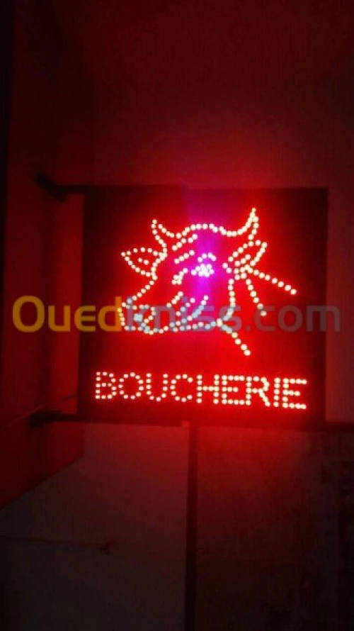 Enseignes Lumineuses à base de LEDS