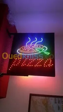 Enseignes Lumineuses à base de LEDS