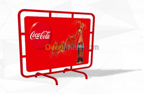 Publicité, Installation, Impression 