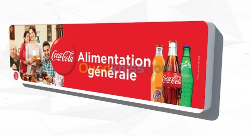 Publicité, Installation, Impression 