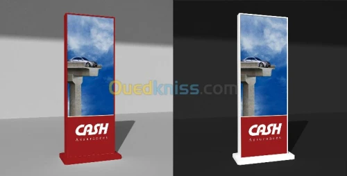 Publicité, Installation, Impression 