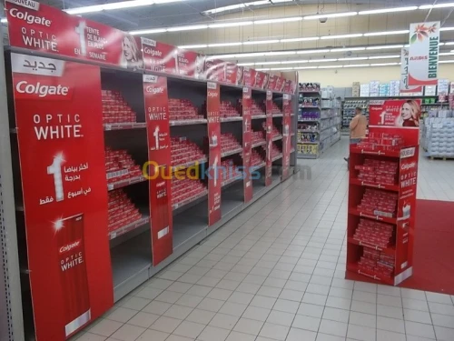 Publicité, Installation, Impression 