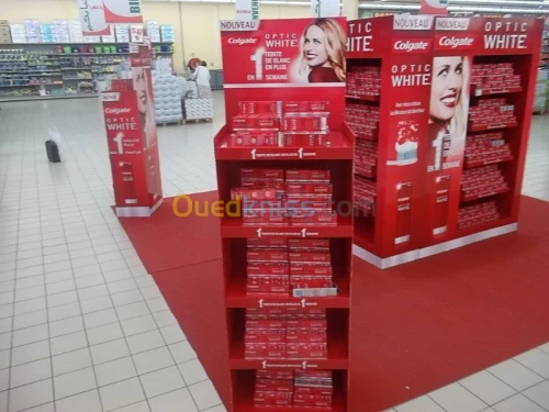 Publicité, Installation, Impression 