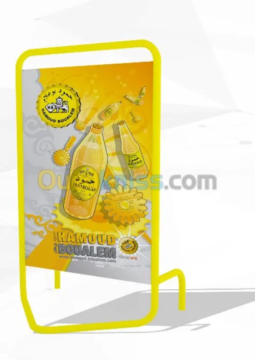 Publicité, Installation, Impression 