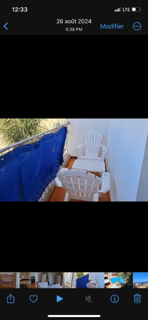 Location vacances Appartement F2 Chlef El marsa