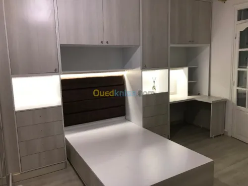 Placard /Dressing/ lit capitonné en 07j