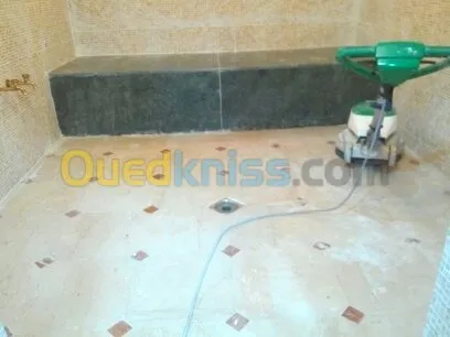  Ponçage lustrage cristallisation du marbre