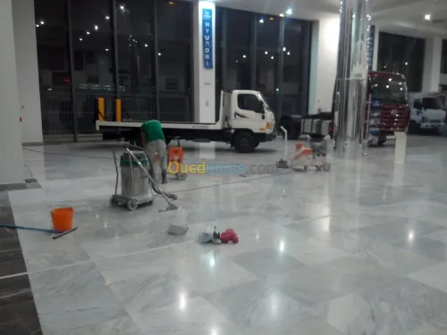  Ponçage lustrage cristallisation du marbre