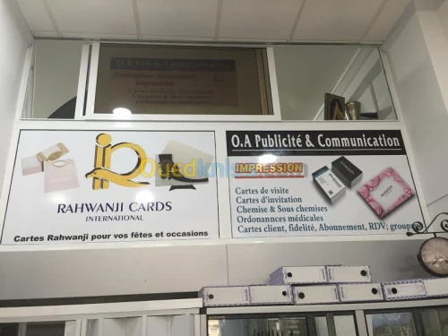 travaux d'impression