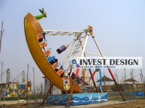 Aménagement parc d'attraction, air de jeux