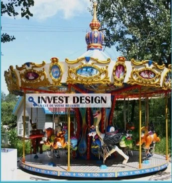 Aménagement parc d'attraction, air de jeux