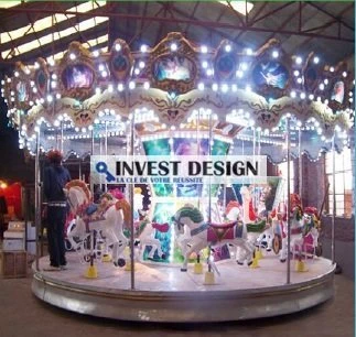 Aménagement parc d'attraction, air de jeux