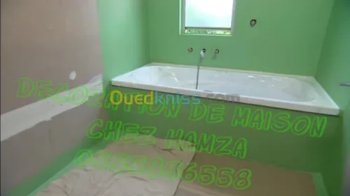 travaux de construction avec decore